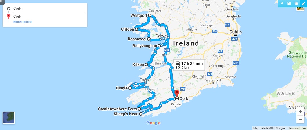 Adventure Tour Map
