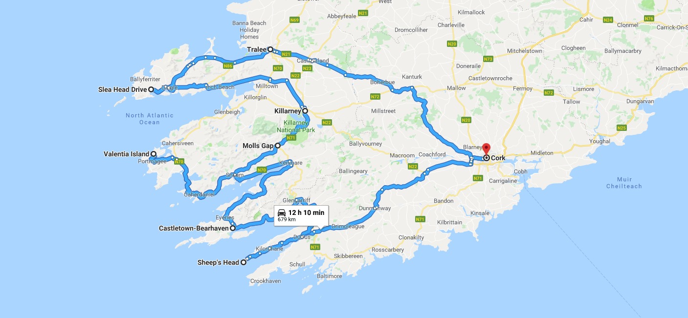 Adventure Tour Map